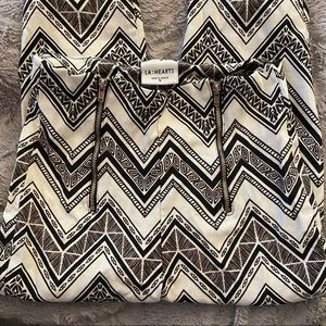 LA Hearts Print Skinny Jeans